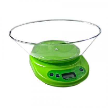 BILANCIA DA CUCINA DIGITALE ELETTRONICA PRECISIONE PESA 1GR A 5KG TARA BILANCINO