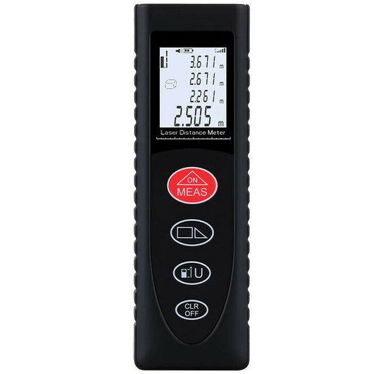 Metro Laser Max 80M Misuratore Distanza Digitale Professionale Con Display Lcd