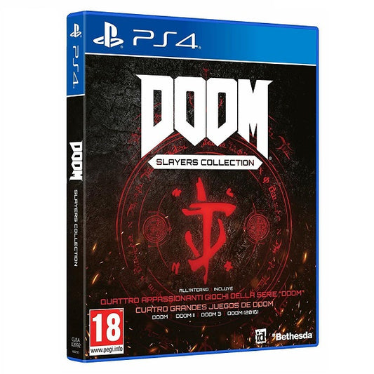 Doom Slayers Collection Ps4 Gioco Play Station Raccolta Completa Doom 1 / 2 / 3
