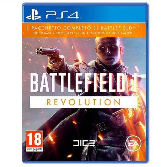 BATTLEFIELD 1 REVOLUTION PS4 GIOCO PLAYSTATION 4 ITALIANO VIDEOGIOCO NUOVO