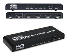 Splitter Hdmi 1.4 1080P 3D 4K Full Hd 4 Uscite Alta Risoluzione - Dvd Tv Ps4 Pc