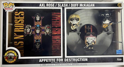 Funko Pop! Albums 23 Guns N' Roses Destruction Axl Roses Slash Duff Mckagan (23)
