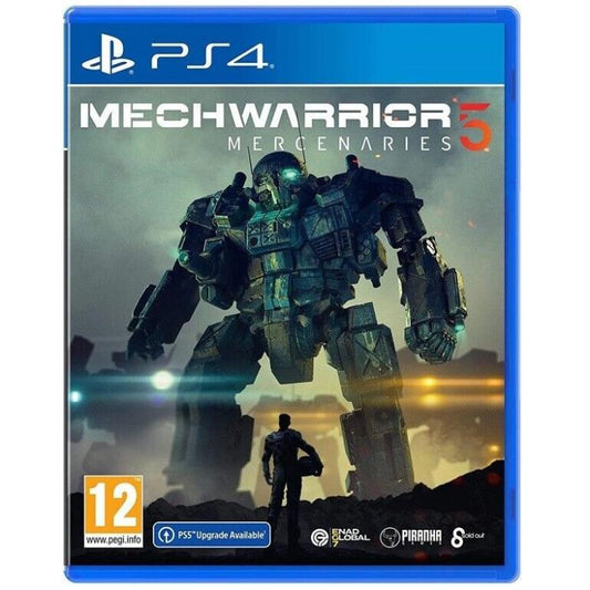 Mechwarrior 5 Mercenaries Ps4 Videogioco Playstation 4 Gioco Italiano Nuovo Ps5