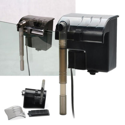 Filtro Esterno Per Pulizia Acquario Regolazione Flusso 500L/H 4,5W Pompa Xp-07