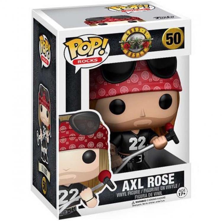 Funko Pop ! Rocks Guns N Roses - (50) Axl Rose Vinyl Figure 9Cm In Stock Rock