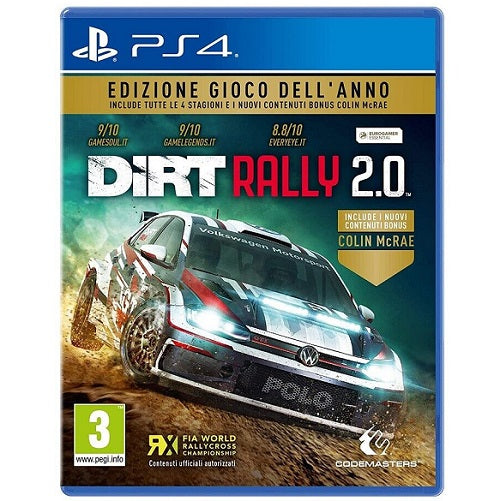 Dirt Rally 2.0 Goty Ps4 Gioco Italiano Edizione Gioco Dell'Anno Play Station 4