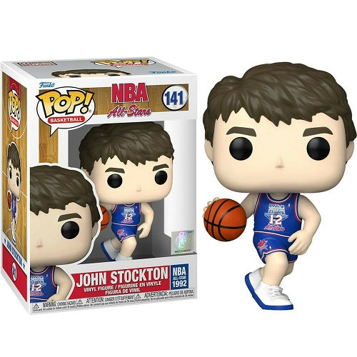 Funko Pop Nba All-Stars - John Stockton (141) Basketball Figure 1992 Pop Vynil