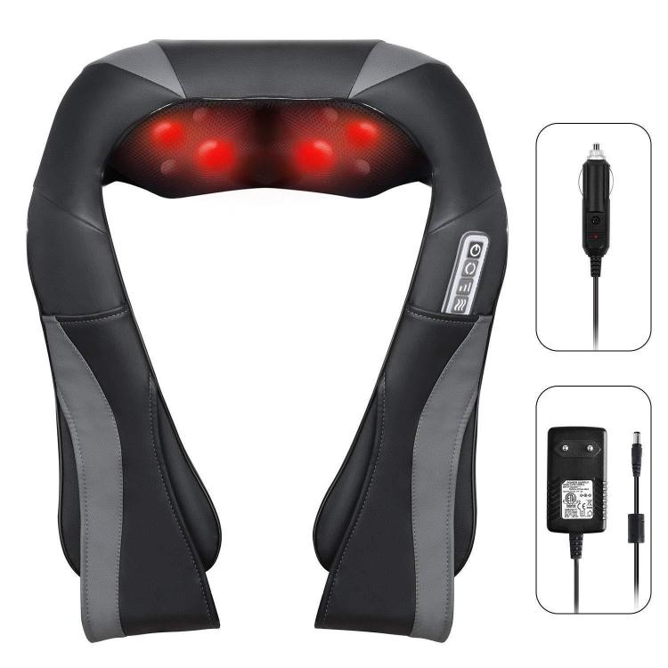 Massaggiatore Cervicale Collo Schiena Spalle Gambe Braccio Shiatsu Riscaldante