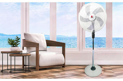 Ventilatore A Colonna Piantana 70W Timer Base Regolabile Bianco - Fresco Fs2045