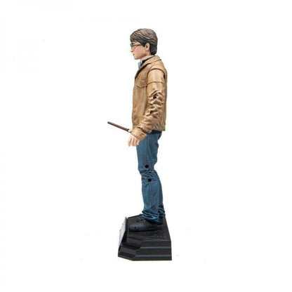 ACTION FIGURE HARRY POTTER I DONI DELLA MORTE 2 STATUA HARRY 16cm DA COLLEZIONE