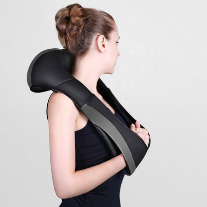 Massaggiatore Cervicale Collo Schiena Spalle Gambe Braccio Shiatsu Riscaldante