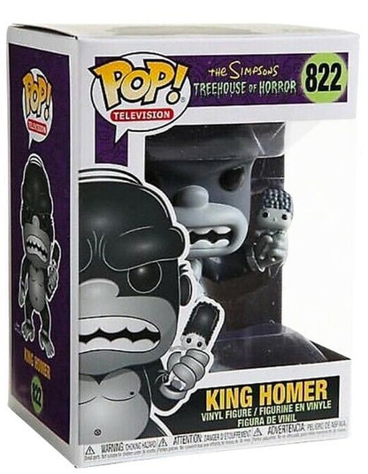 Funko Pop ! The Simpson - (822) - King Homer Figure King Kong Movie 9Cm Simpsons