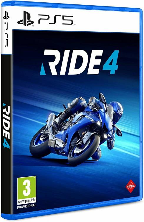 Ride 4 Ps5 Videogioco Ufficiale Moto Italiano Play Station 5 Gioco Motogp Naked