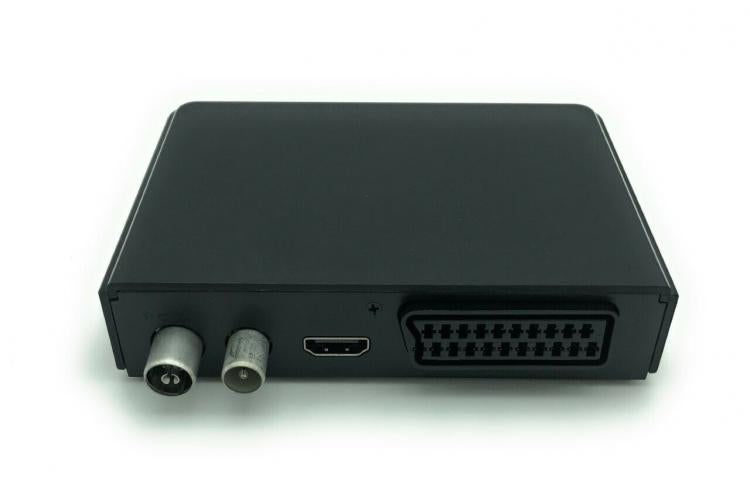 Zephir Decoder Digitale Terrestre Tv Full Hd Dvb-T2 Hevc Usb 2.0 Hdmi Led Tvsat