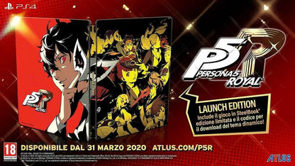 Persona 5 Steelbook Edition Ps4 Gioco Playstation 4 Gioco Eu Multilingua Nuovo