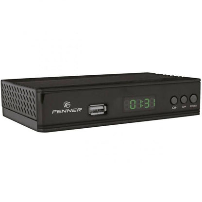 Fenner Decoder Digitale Terrestre Tv Full Hd Dvb-T2/Hevc Usb 2.0 Hdmi Led Fn-Gx2