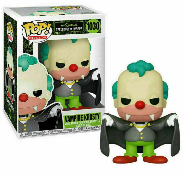 Funko Pop The Simpson 1030 - Vampire Krusty Action Figure Vinyl Da Collezione