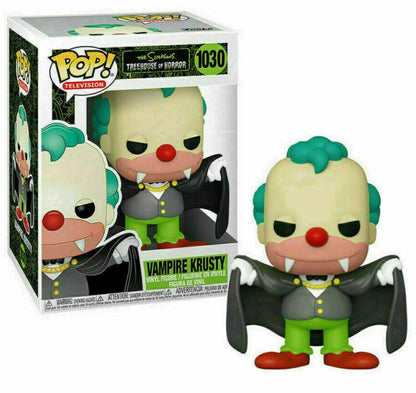 Funko Pop The Simpson 1030 - Vampire Krusty Action Figure Vinyl Da Collezione