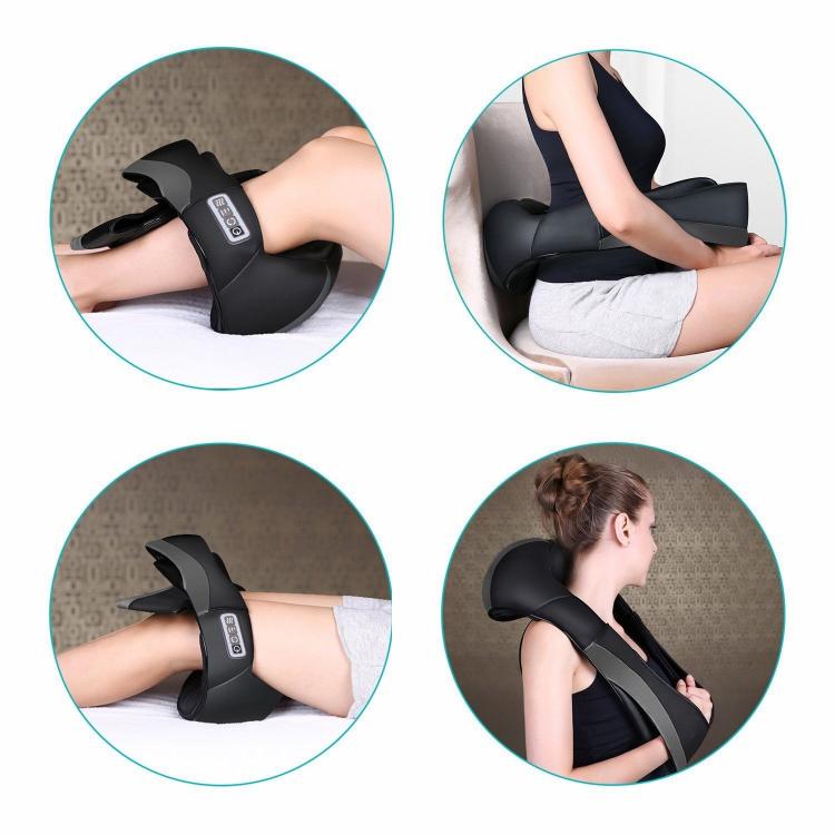 Massaggiatore Cervicale Collo Schiena Spalle Gambe Braccio Shiatsu Riscaldante