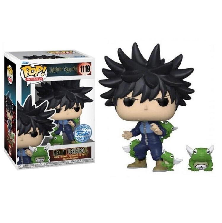 Funko Pop ! Animation Jujutsu Kaisen - (1119) Megumi W / Toads Special Edition