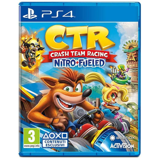 CRASH TEAM RACING NITRO-FUELED PS4 GIOCO ITALIANO PLAYSTATION 4 CTR BANDICOOT