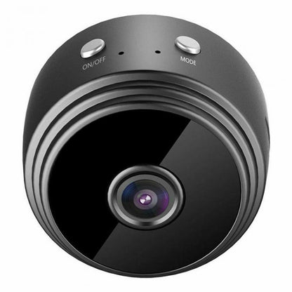 Mini Telecamera Spia Microcamera Ip Wifi Nascosta Infrarossi Calamita A Batteria