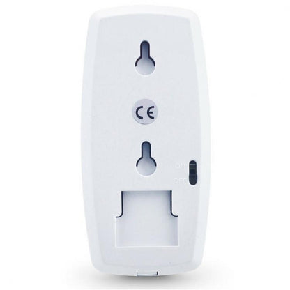 Sensore Allarme Di Movimento Pir Wireless Volumetrico Per Antifurto 315/433 Mhz