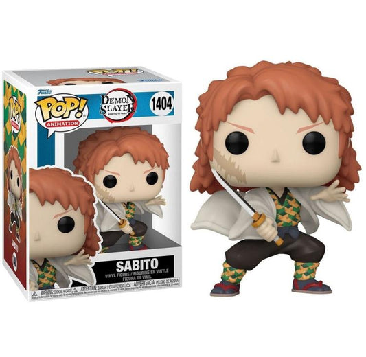 Funko Pop ! Animation Demon Slayer - 1404 Sabito (No Mask) Figure Vinyl 9Cm