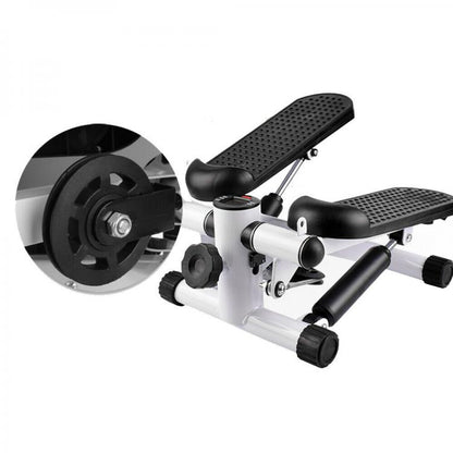 Stepper Fitness Step Up Con Bande Elastiche Di Resistenza Verticale Antiscivolo