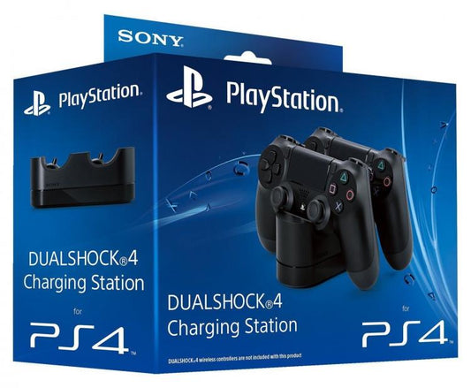 Sony Playstation 4 Caricatore Controller Originale Ps4 Doppia Stazione Ricarica
