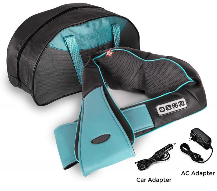 Massaggiatore Cervicale Collo Schiena Spalle Gambe Braccio Shiatsu Riscaldante