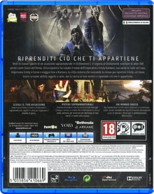 Dishonored 2 Ps4 Gioco Italiano Playstation 4 Videogioco Multilingua Nuovo Ita