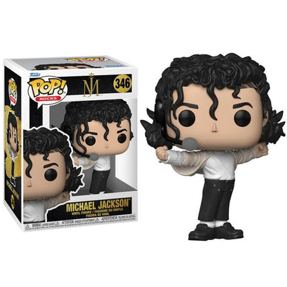 Funko Pop ! Rocks -(346) Michael Jackson (Superbowl) Live Figure Mj 9Cm In Stock