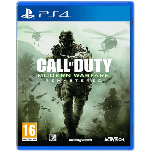 CALL OF DUTY MODERN WARFARE REMASTERED PS4 GIOCO ITALIANO PLAYSTATION 4 PAL ITA