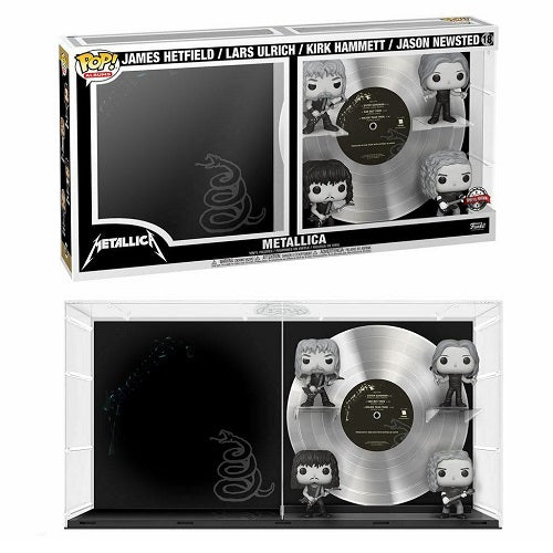 Funko Pop ! Albums Metallica (18) 4 Pack Vinyl Figure Special Edition Rock Music