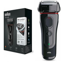 BRAUN - RASOIO BARBA ELETTRICO SERIE-5 5030S RICARICABILE IMPERMEABILE A LAMINA