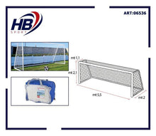 Hb Rete Per Porta Da Calcio/Calciotto Sport All'Aperto Allenamento 2,1X5,5X2 Mt