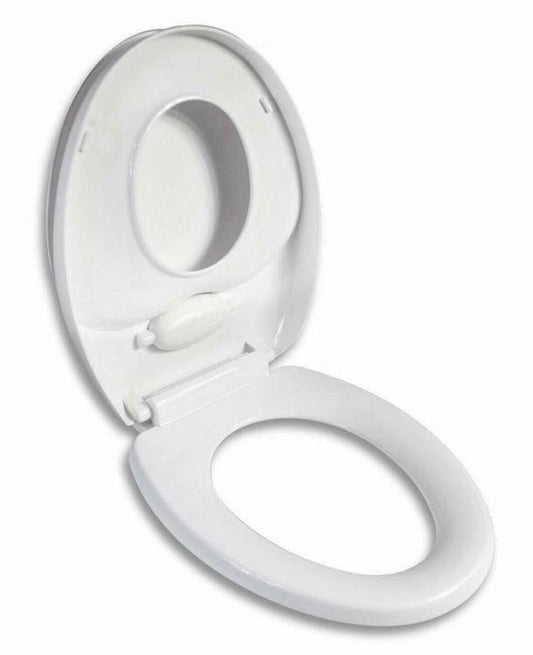 COPRIWATER CON ADATTATORE RIDUTTORE BAMBINI TAVOLETTA WC CHIUSURA AMMORTIZZATA