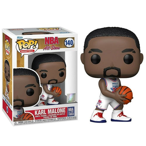 Funko Pop ! Nba All-Stars - Karl Malone (140) Basketball Figure (1993) 9Cm