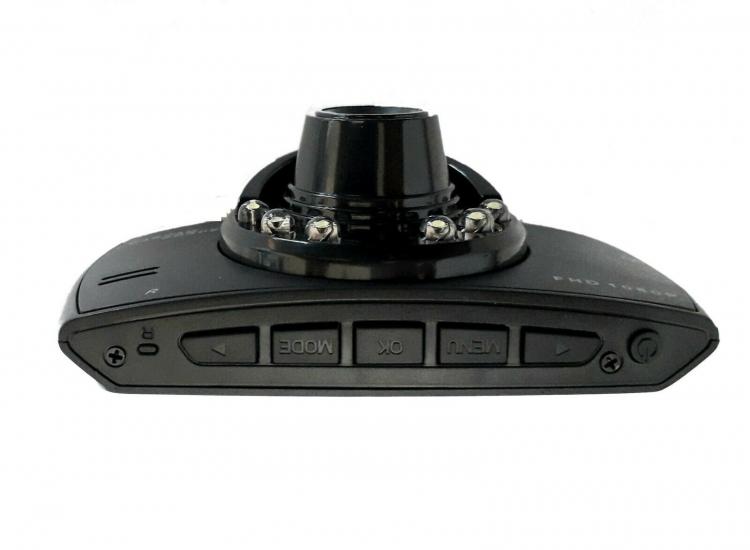 Telecamera Per Auto Hd Dvr Car Video Camera Visione Notturna Lcd 2,7'' 6 Led
