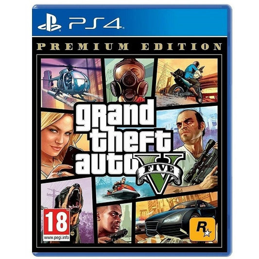 Gta 5 Premium Edition Ps4 Videogioco Grand Theft Auto V Playstation 4 Italiano