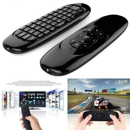 Telecomando Air Mouse Mini Tastiera Wifi Wireless 2.4Ghz Pc Android Smart Tv Box