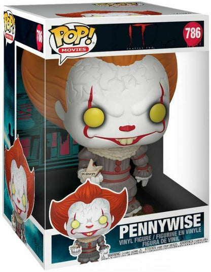 Funko Pop Horror Movies It Pennywise With Boat 786 Vinyl Figure 25Cm Oversize