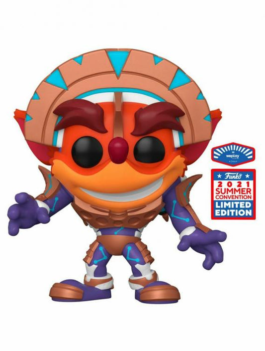 Funko Pop Crash Bandicoot 4 Crash In Mask Armor (841) Figure Limited Edtion 2021