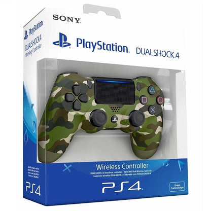 CONTROLLER SONY DUALSHOCK 4 WIRELESS V2 GREEN CAMOUFLAGE PS4 CAMO PLAYSTATION 4