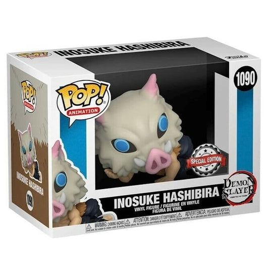 Funko Pop ! Animation Demon Slayer - Inosuke Hashibira (1090) Special Edition