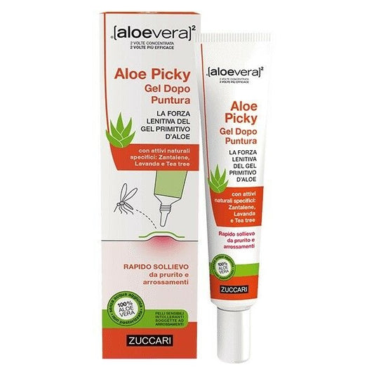 Zuccari Aloe Vera Gel Dopo Puntura Rapido Sollievo Zanzare Anti Arrossamento