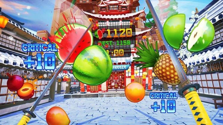 Fruit Ninja Vr Edition Ps4 Videogioco Playstation 4 Frutta Gioco Italiano Nuovo