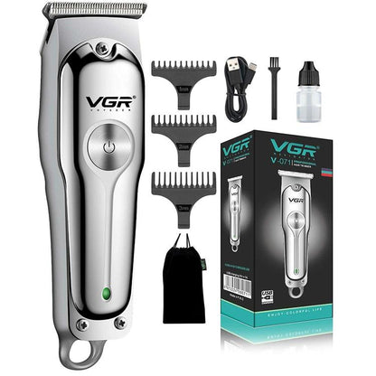 Vgr V-071 | Rasoio Tagliacapelli Professionale Regola Barba Elettrico Super Zero