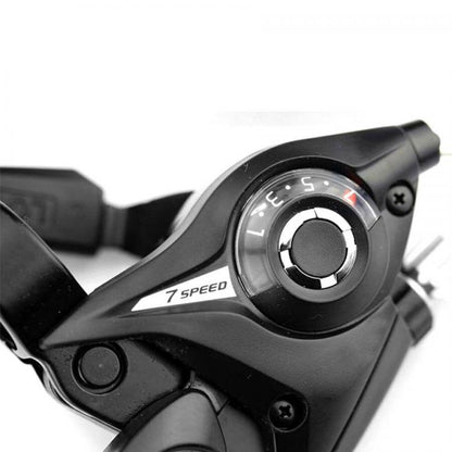 COPPIA COMANDI CAMBIO BICI + LEVE FRENO 3X7 PER BICICLETTA MANOPOLE MTB |XC-1637